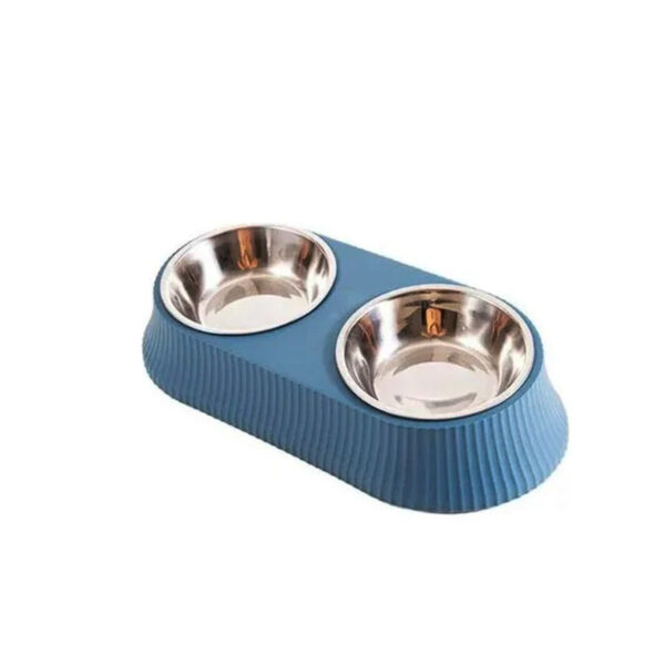 TaraPet Double Bowl Detachable Stainless Steel Bowl