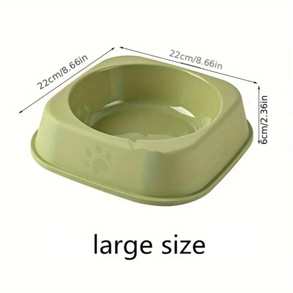 Water & Rice Basin for Pets (Red