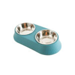 TaraPet Double Bowl Detachable Stainless Steel Bowl