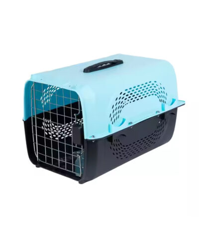 TaraPet Durable Pet Carrier with Metal Door Portable