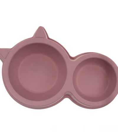 TaraPet Dual Pet Feeding Station with Elevated Non-Slip Stand – Spill-Proof Double Bowls for Dogs & Cats