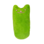 TaraPet Cat Funny Face Catnip Plush Toys for Cat (Green)