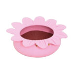 TaraPet Sunflower Shape Felt Pet Bed for Cats Nest Cute Sleeping Bed (Pink)