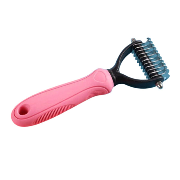TaraPet Pets Fur Knot Cutter Professional Grooming Hair Removing Brush for Dogs and Cats