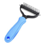 TaraPet Grooming Dematting Comb Cats Dogs Double Sided Blade Rake Comb