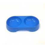 TaraPet Double-Eye Plastic Bowl for Pets - Food and Water Serving