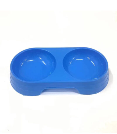 TaraPet Double-Eye Plastic Bowl for Pets - Food and Water Serving