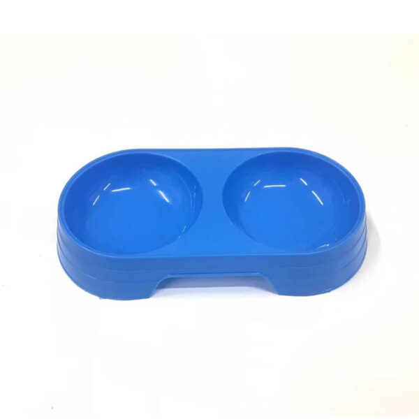 TaraPet Double-Eye Plastic Bowl for Pets - Food and Water Serving