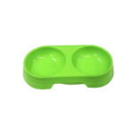 TaraPet Double-Eye Plastic Bowl for Pets - Food and Water Serving
