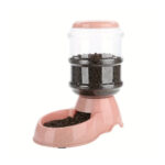 TaraPet Eco-Friendly PVC+ABS Pet Feeder Dispenser 3.8L Capacity for Food