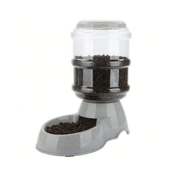 TaraPet Eco-Friendly PVC+ABS Pet Feeder Dispenser 3.8L Capacity for Food