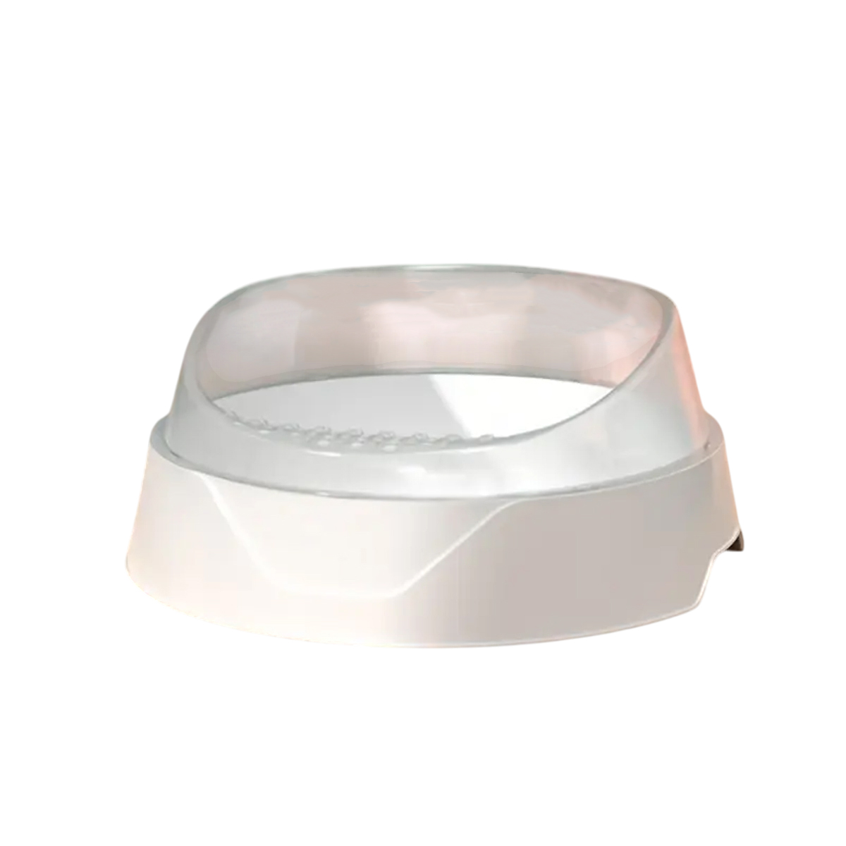 TaraPet Semi-enclosed Cat Litter Box Super-large Odor Barrier Anti-belt Sand Fully Open Feces Pot Small Kitten Toilet Cat Supplies (White) TaraPet Semi-enclosed Cat Litter Box Super-large Odor Barrier Anti-belt Sand Fully Open Feces Pot Small Kitten Toilet Cat Supplies (White)