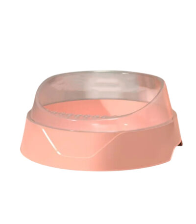 TaraPet Semi-enclosed Cat Litter Box Super-large Odor Barrier Anti-belt Sand Fully Open Feces Pot Small Kitten Toilet Cat Supplies (Pink)