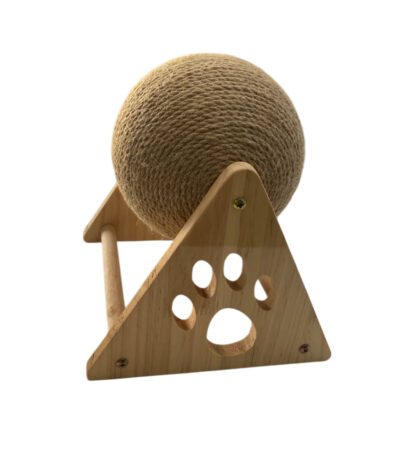 TaraPet Compact Cat Tree Sisal Yarn Ball Space-Saving Scratcher & Play Tower for Cats