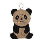 TaraPet Durable Sisal Cat Scratcher Mat Prevents Furniture Damage Cat Grinding Claws (Panda)