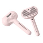 TaraPet Steam Pet Brush Anti-Static Rechargeable Steamy Brush for Cats and Dogs