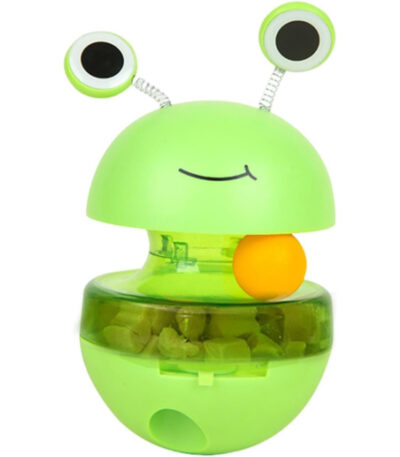 TaraPet Frog Treat Dispenser Cat Toy
