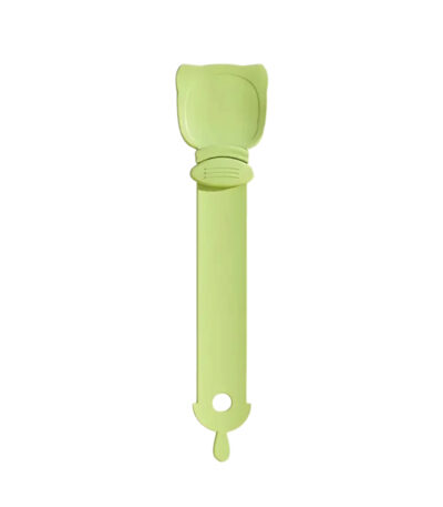 TaraPet Cat Strip Feeder Squeeze Spoon (Green)
