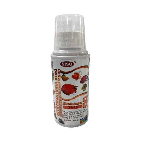 Siso Nitrobacteria King Fish Care Water Conditioner 138ml