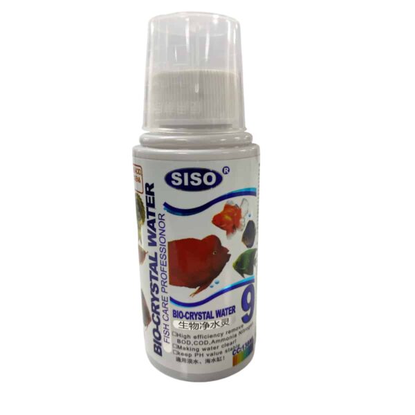 Siso Bio Crystal Water Fish Care Water Conditioner 138ml